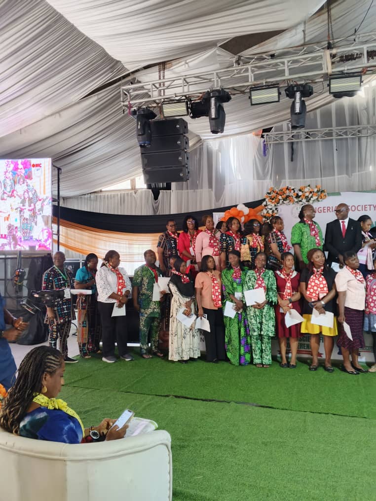Cross Section Of Newly Inducted Members Of Nisonm During The 18Th Agsm In Port Harcourt